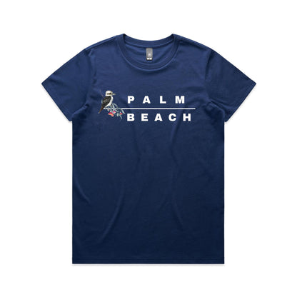 Lost Manly Custom Palm Beach Logo Limited Edition AS Colour Women's Maple Tee - Lost Manly Shop