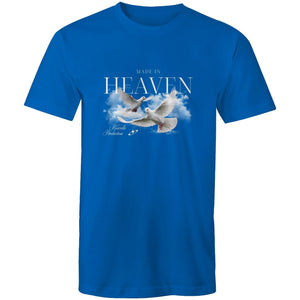 Mens T-Shirt Heaven custom logo 