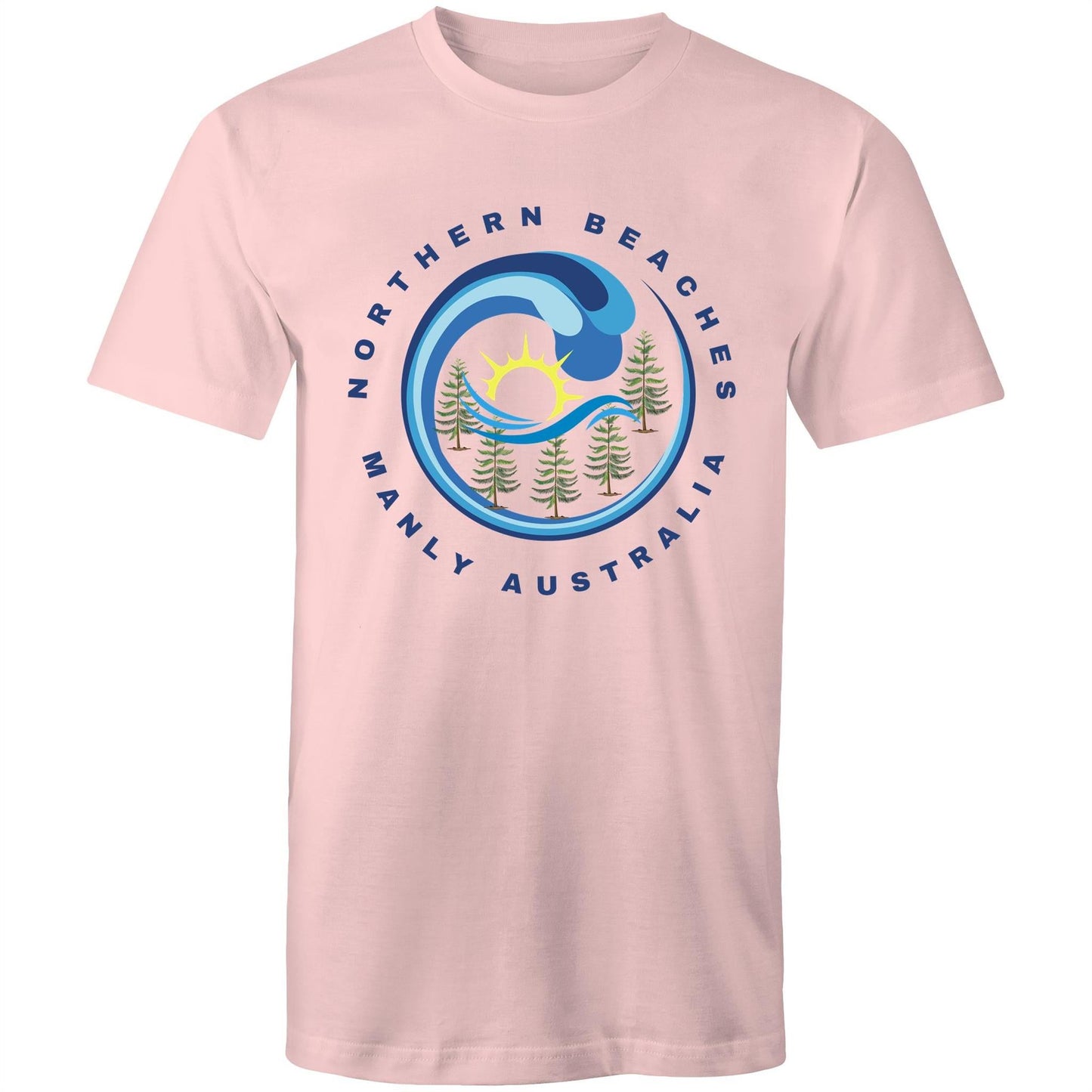 Manly Northern Beaches Sydney Australia Printed Logo T-Shirt Ogo Merch