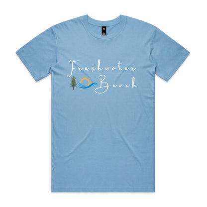 Freshwater Beach Logo Collection Comfy Cotton Tee - Lost Manly Shop