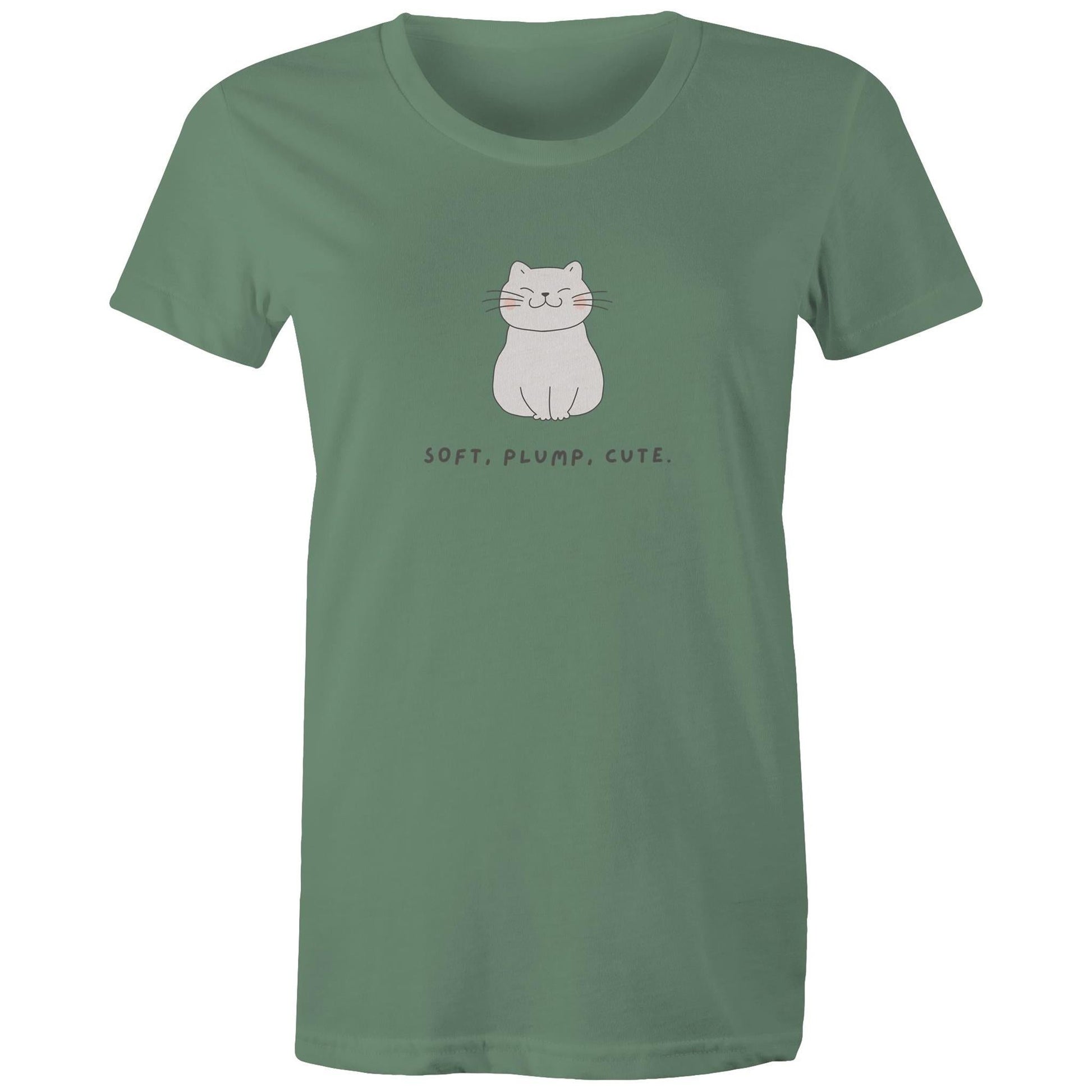 Women's Maple Tee Soft Plump Cute Print 