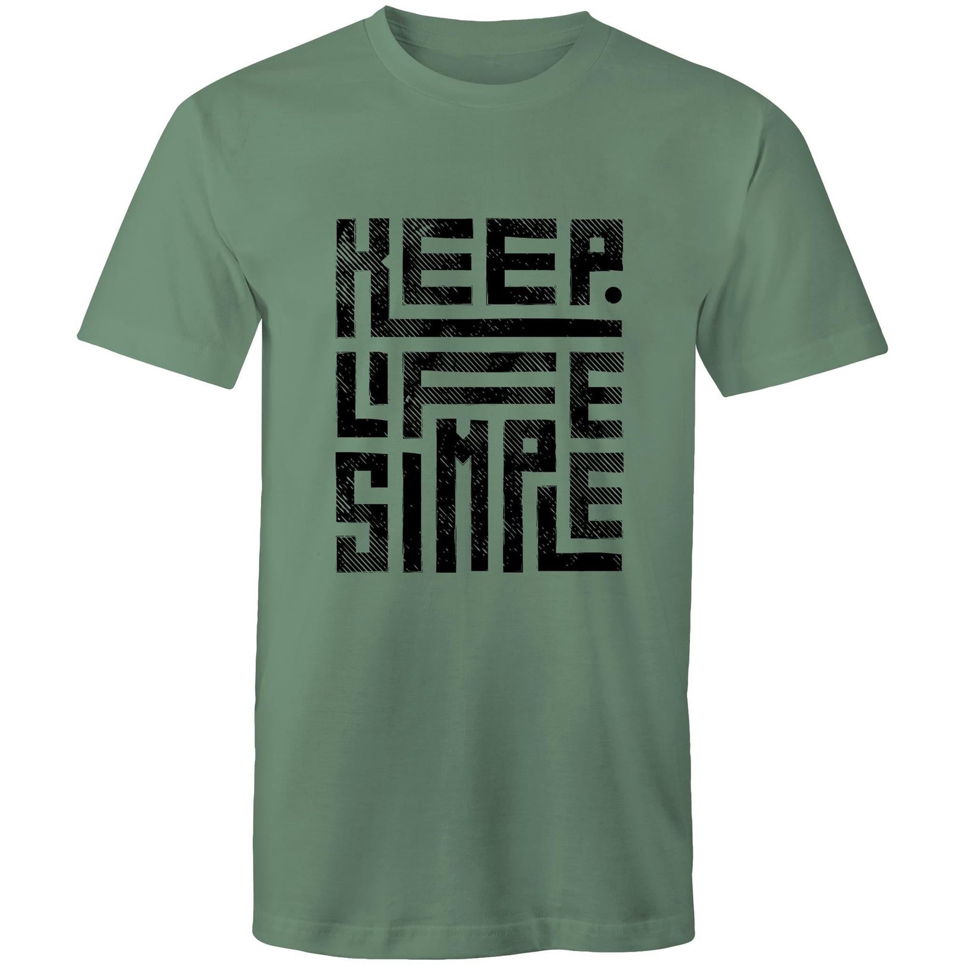 Mens T-Shirt Keep Life Simple 