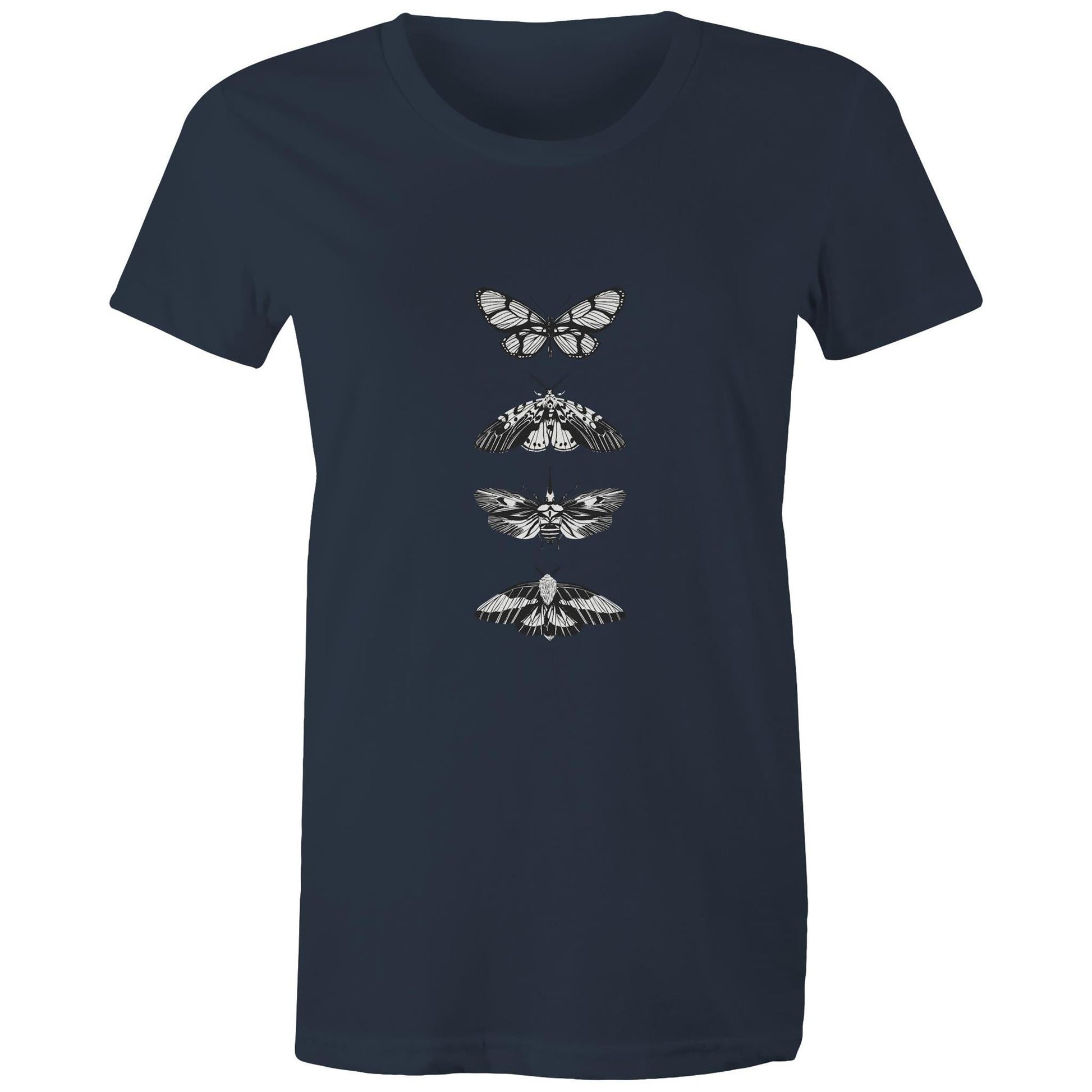Women's Maple Tee Butterflies 