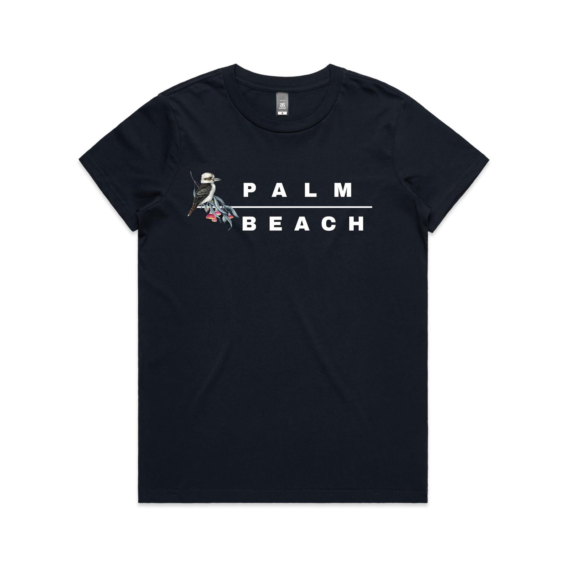 Lost Manly Custom Palm Beach Logo Limited Edition AS Colour Women's Maple Tee - Lost Manly Shop