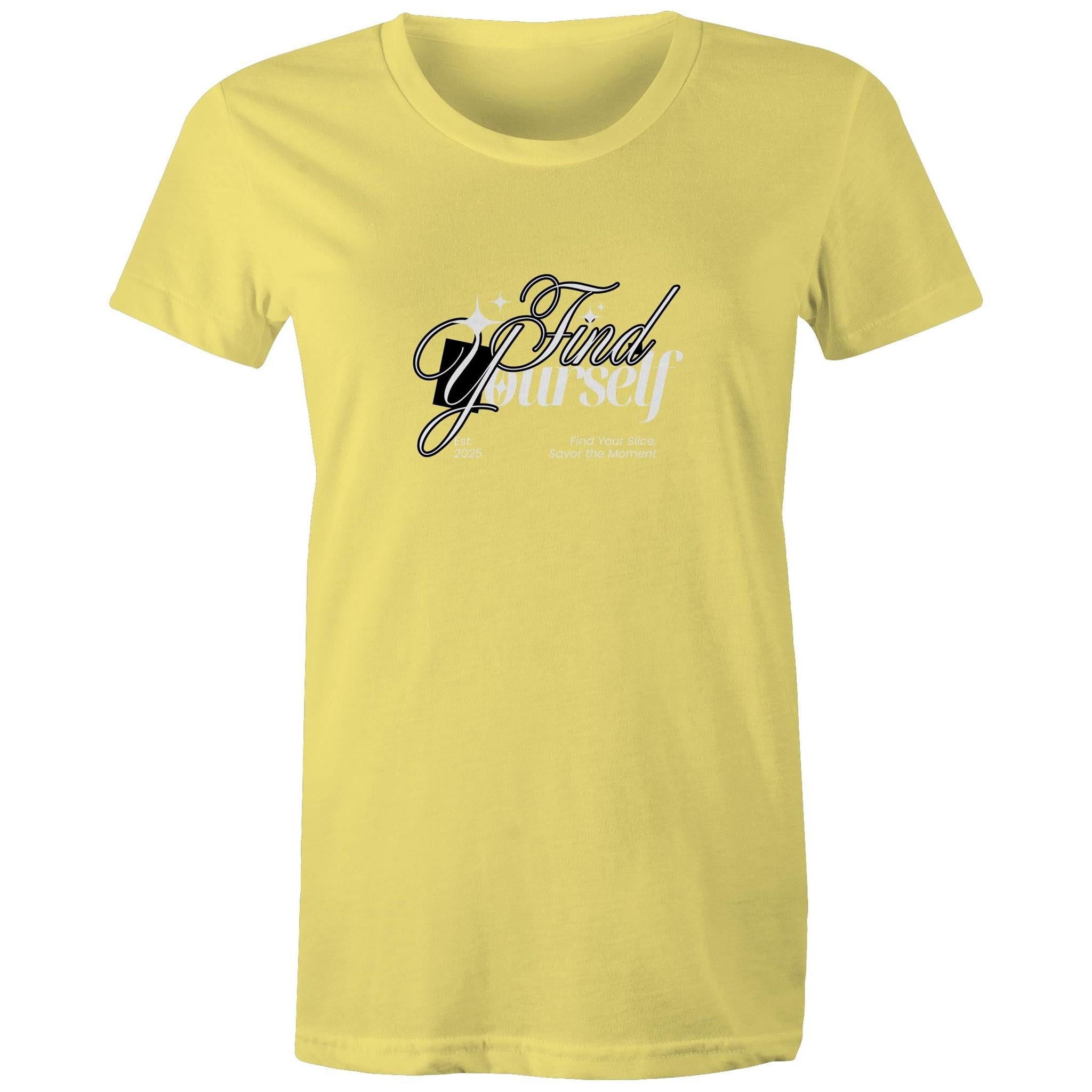 Women's Maple Tee Find Yourself 
