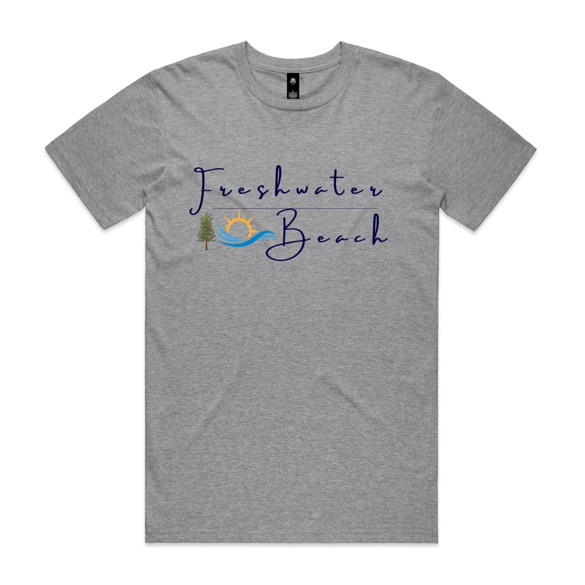 Freshwater Beach custom logo collection Comfy Cotton Tee - Lost Manly Shop