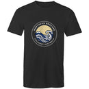 Mens Cotton T-Shirt Northern Beaches Collaroy logo - Lost Manly Shop