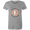 Maple Tee Need Coffee Logo Print 
