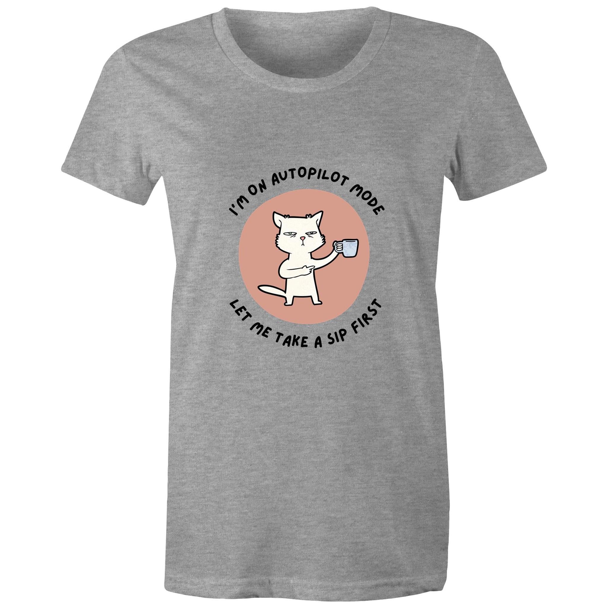 Maple Tee Need Coffee Logo Print