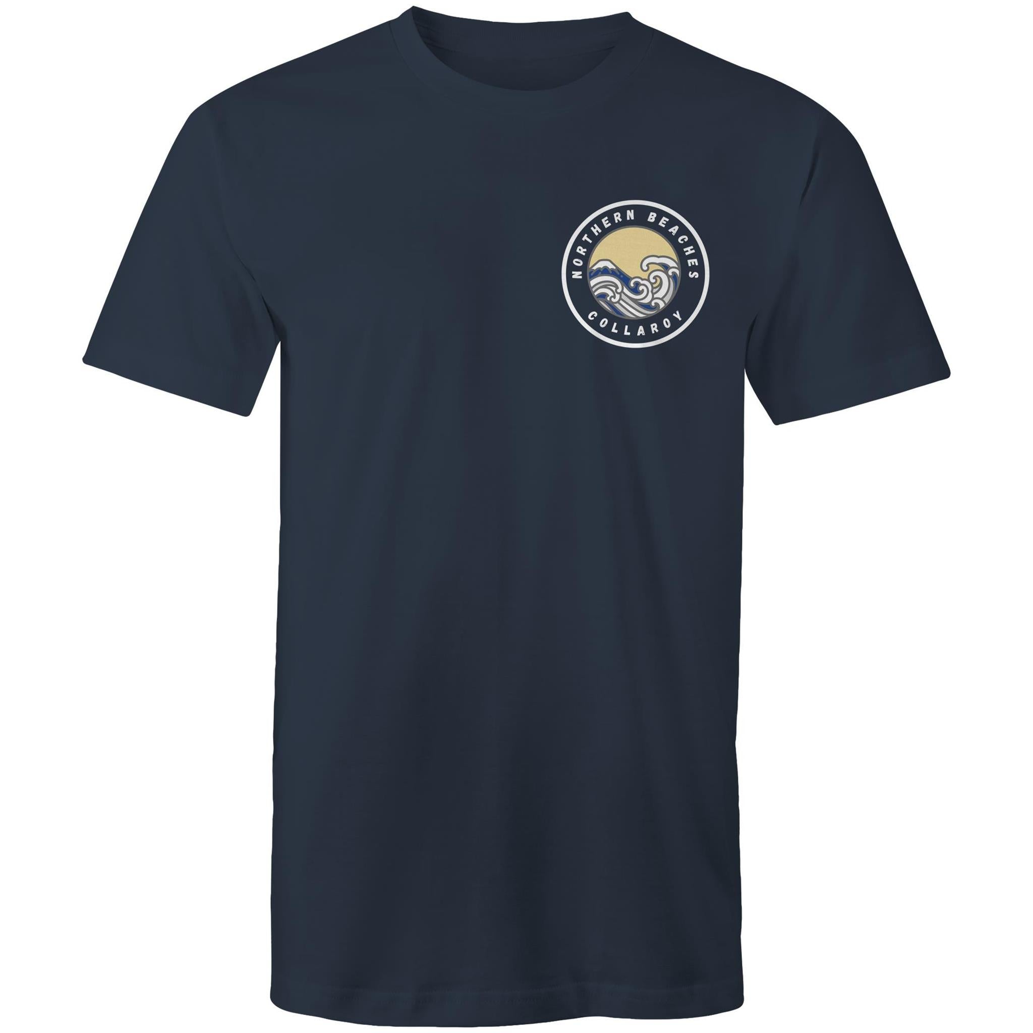 AS Colour Staple - Mens T-Shirt Northern Beaches Collaroy custom logo front and back Ogo Merch