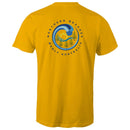 Northern Beaches Manly Australia front and back logo on AS Colour Staple Cotton Adult T-Shirt Ogo Merch