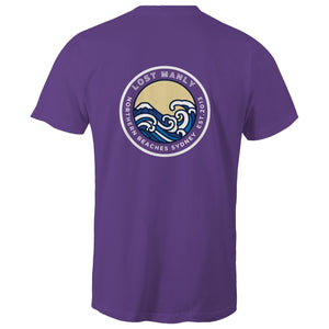 Lost Manly Northern Beaches Sydney Australia Printed Logo T-Shirt Ogo Merch