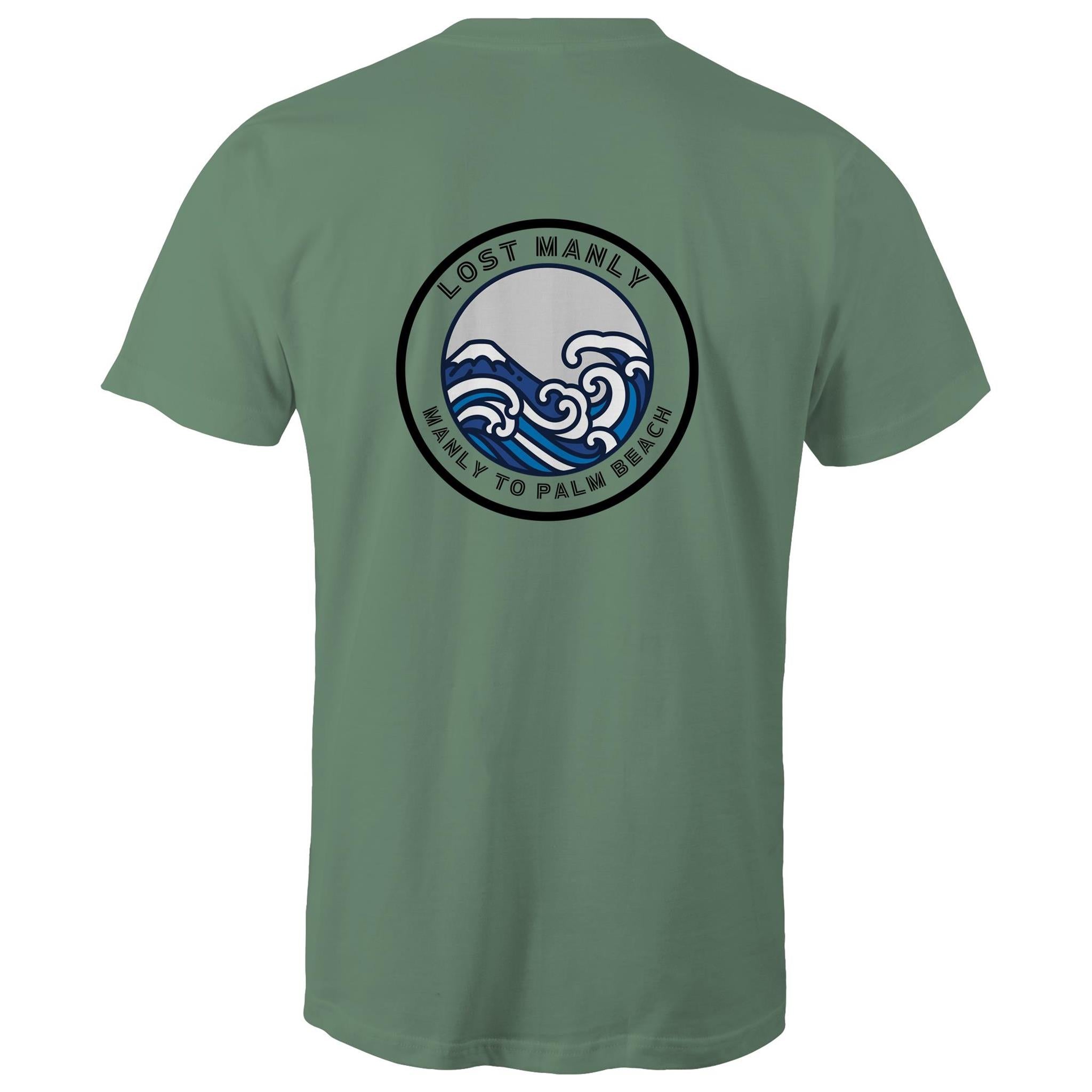 Lost Manly Northern Beaches Sydney Australia Printed Logo T-Shirt Ogo Merch