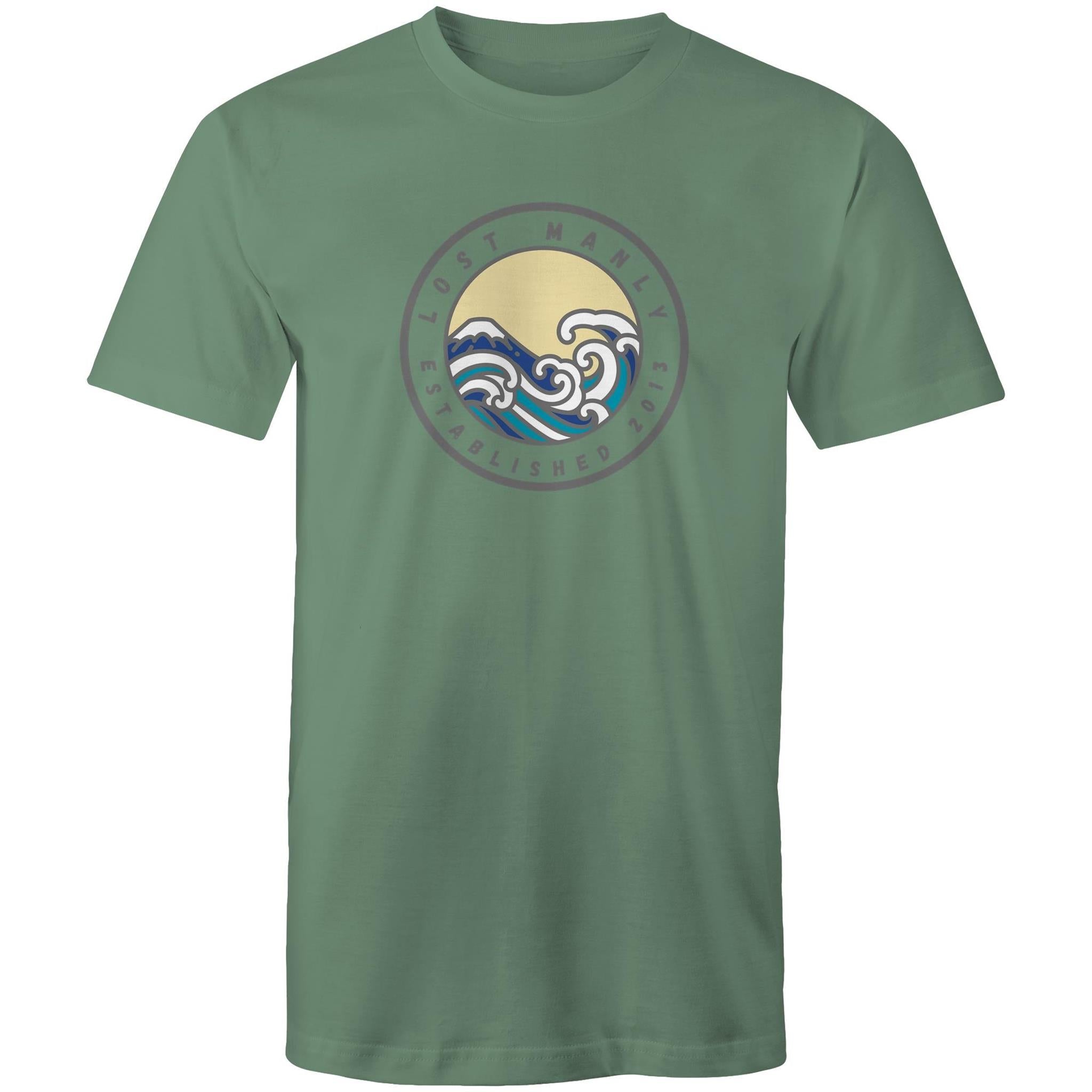 Lost Manly Northern Beaches Sydney Australia Printed Logo T-Shirt Ogo Merch