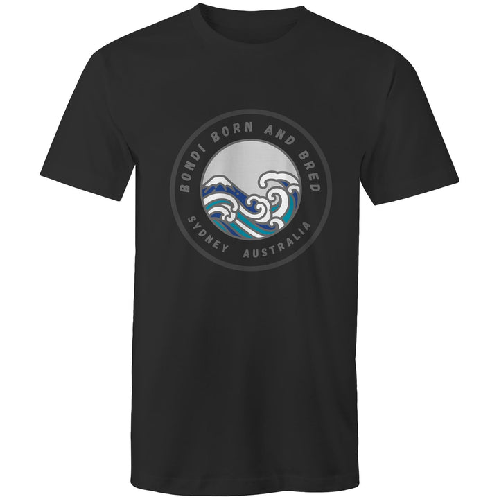 AS Colour Staple - Mens T-Shirt Bondi Born and Bred custom logo front Ogo Merch