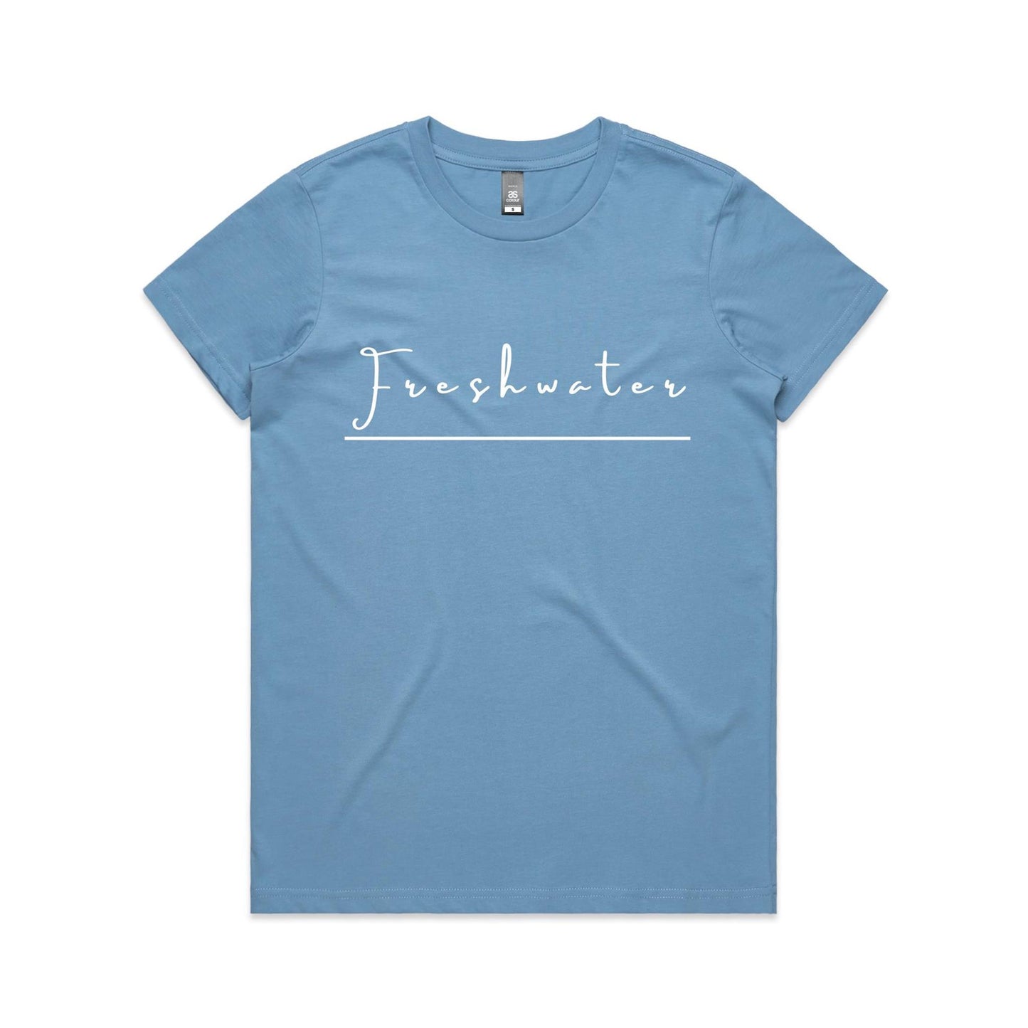 Lost Manly custom logo Freshwater edition AS Colour Women's Maple Tee - Lost Manly Shop