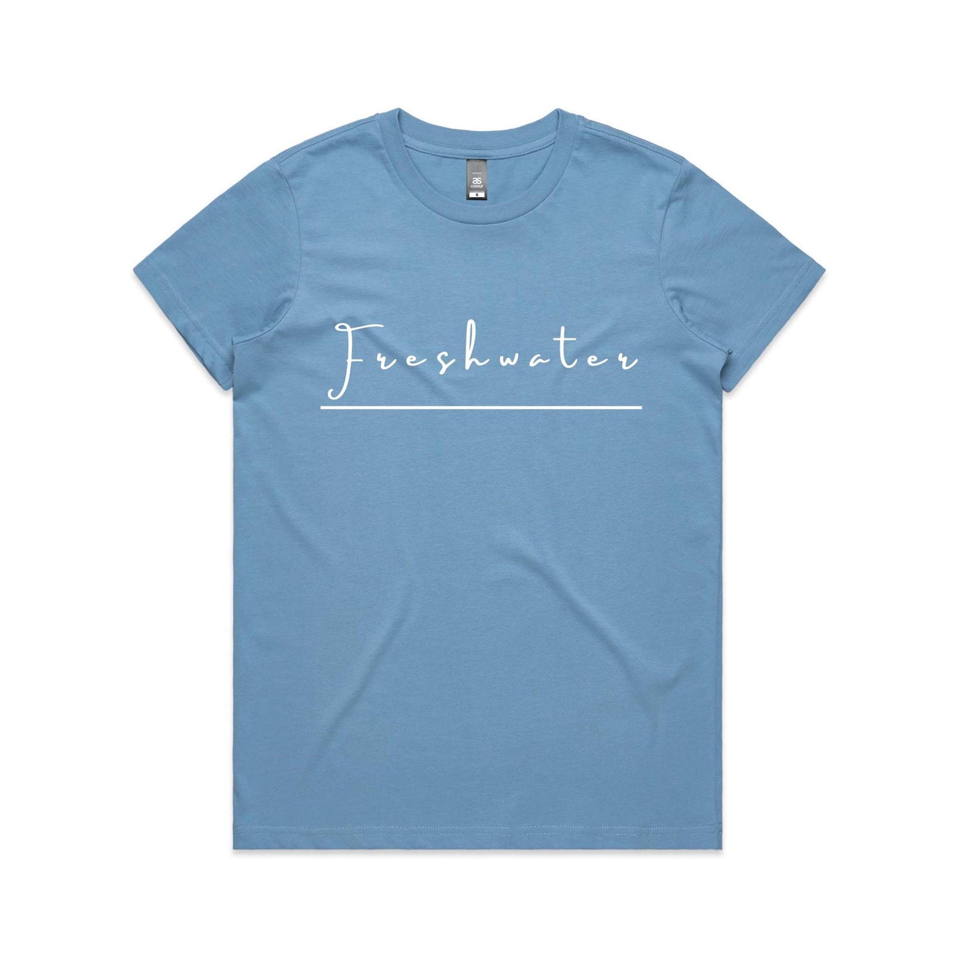 Lost Manly custom logo Freshwater edition AS Colour Women's Maple Tee - Lost Manly Shop
