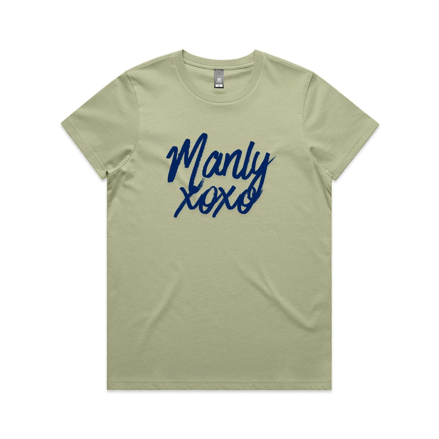 Lost Manly Custom Logo Manly xoxo Edition AS Colour Women's Maple Tee - Lost Manly Shop