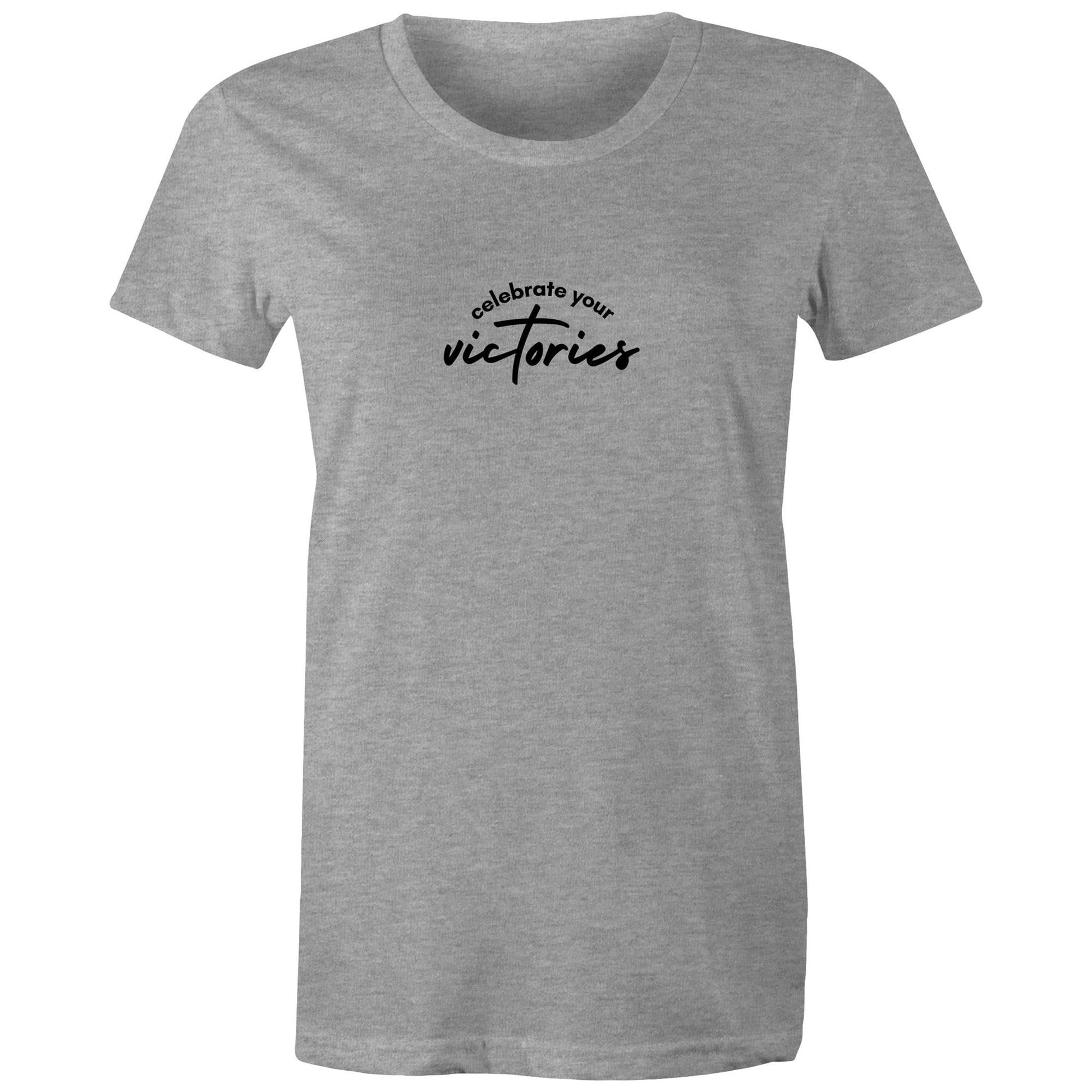 Women's Maple Tee Celebrate your Victories 