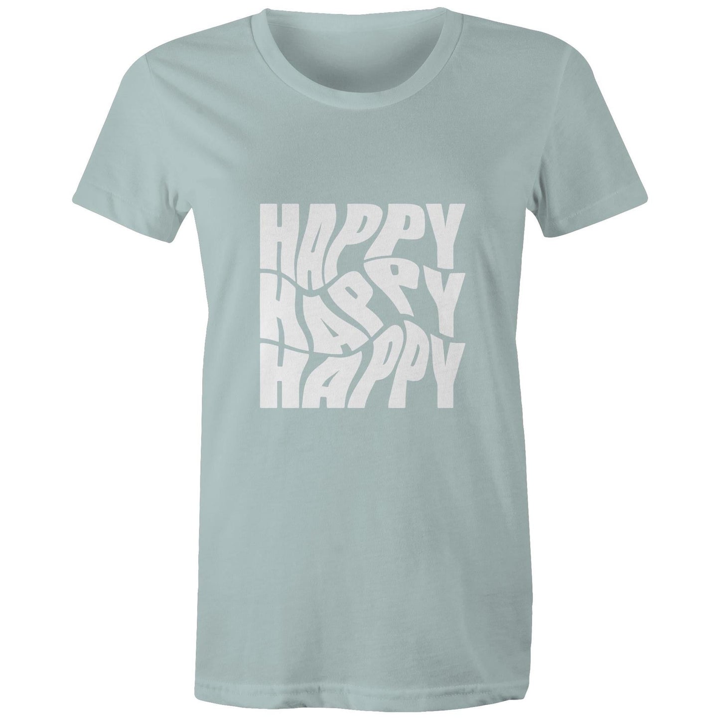 Women's Maple Tee Happy 