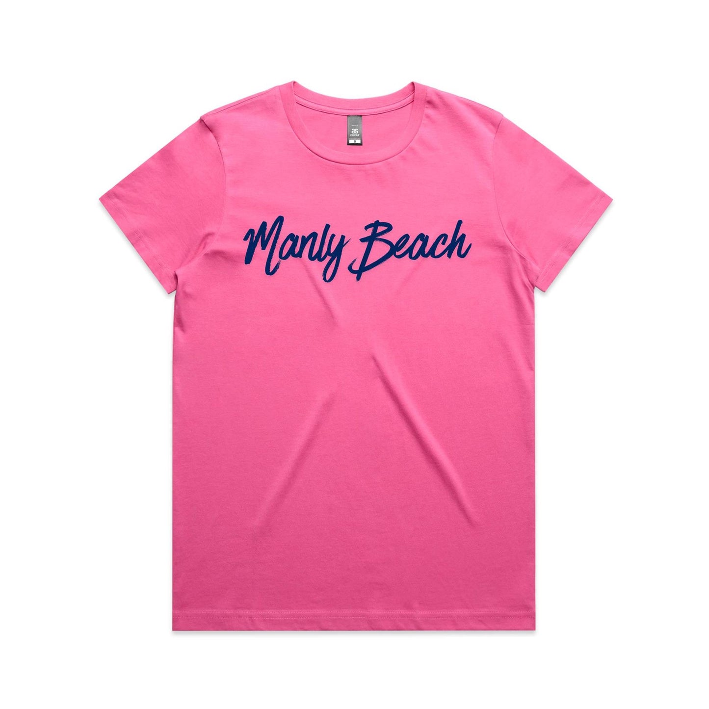 Lost Manly Custom Manly Beach Logo Edition AS Colour Women's Maple Tee - Lost Manly Shop