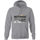 Northern Beaches Vintage Graphic Pocket Hoodie Sweatshirt 