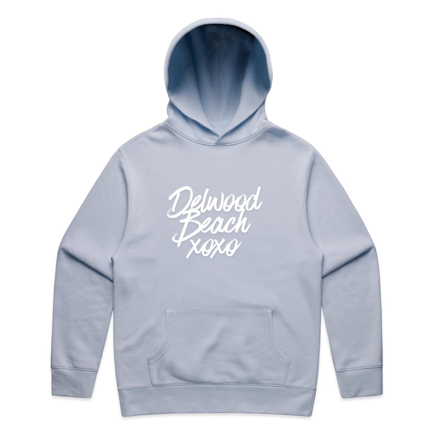 Lost Manly Relax Hood Delwood Beach xoxo custom logo edition - Lost Manly Shop