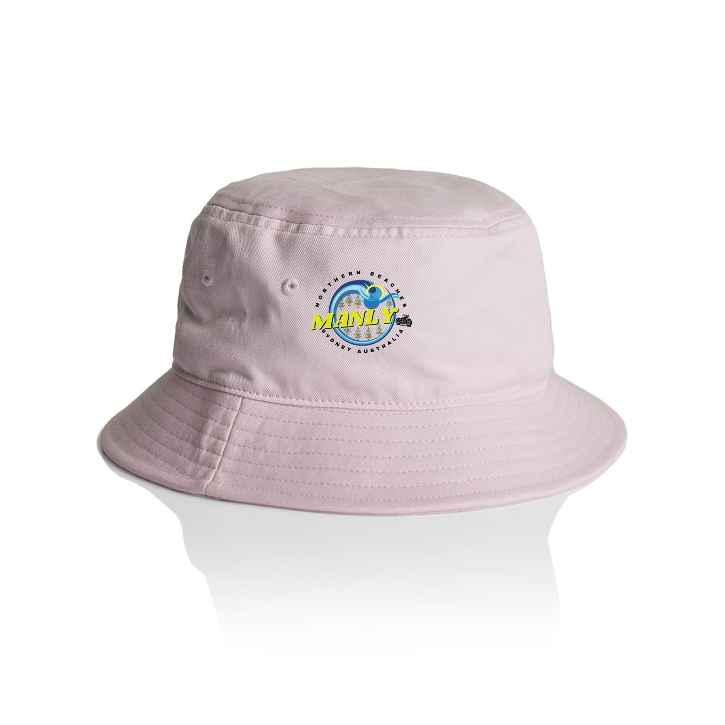 Lost Manly custom logo The Manly Barry AS Colour Bucket Hat - Lost Manly Shop