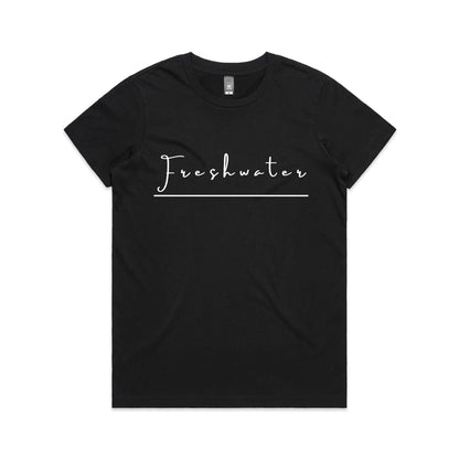 Lost Manly custom logo Freshwater edition AS Colour Women's Maple Tee - Lost Manly Shop