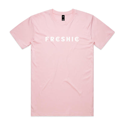 AS Colour Staple Tee Freshie custom logo white font 