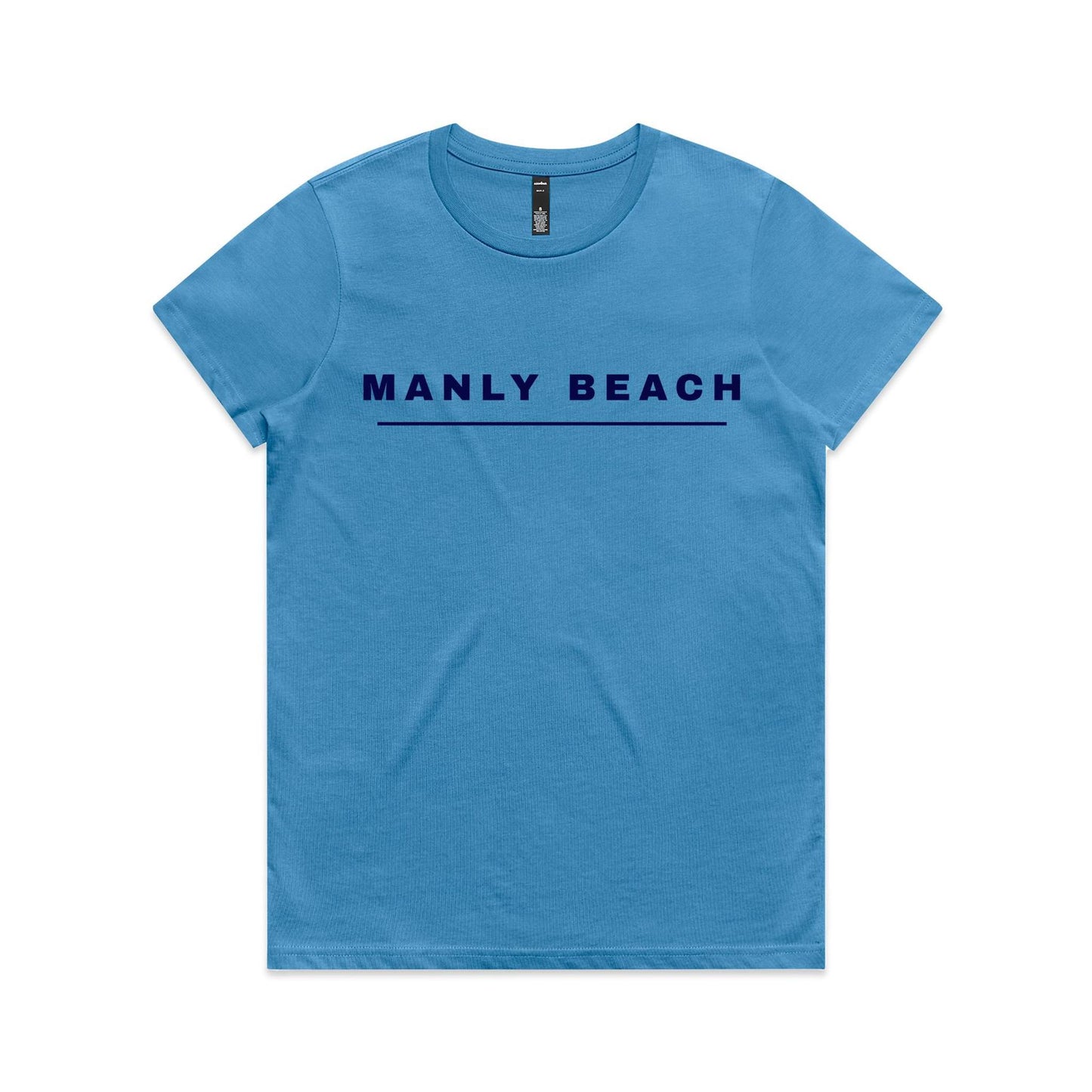 Lost Manly Custom Manly Beach Logo Edition AS Colour Women's Maple Tee - Lost Manly Shop