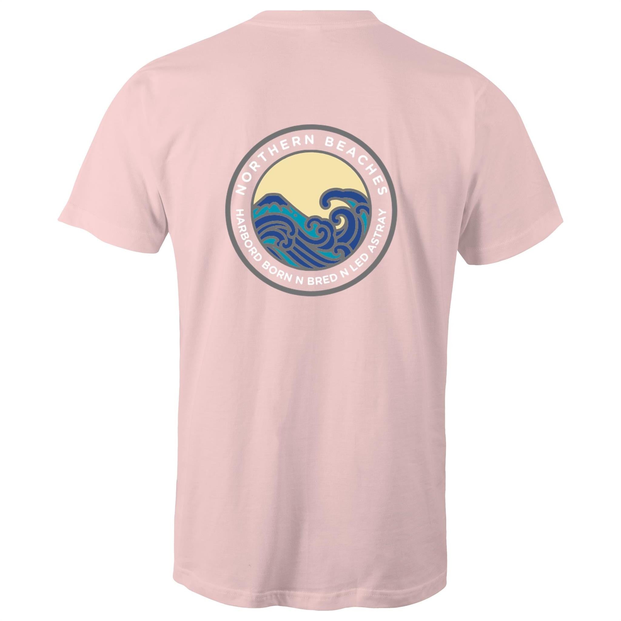 Harbord Born and Bred Northern Beaches Sydney Australia Printed Logo T-Shirt Ogo Merch