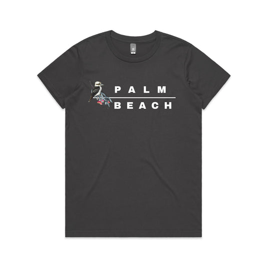 Lost Manly Custom Palm Beach Logo Limited Edition AS Colour Women's Maple Tee