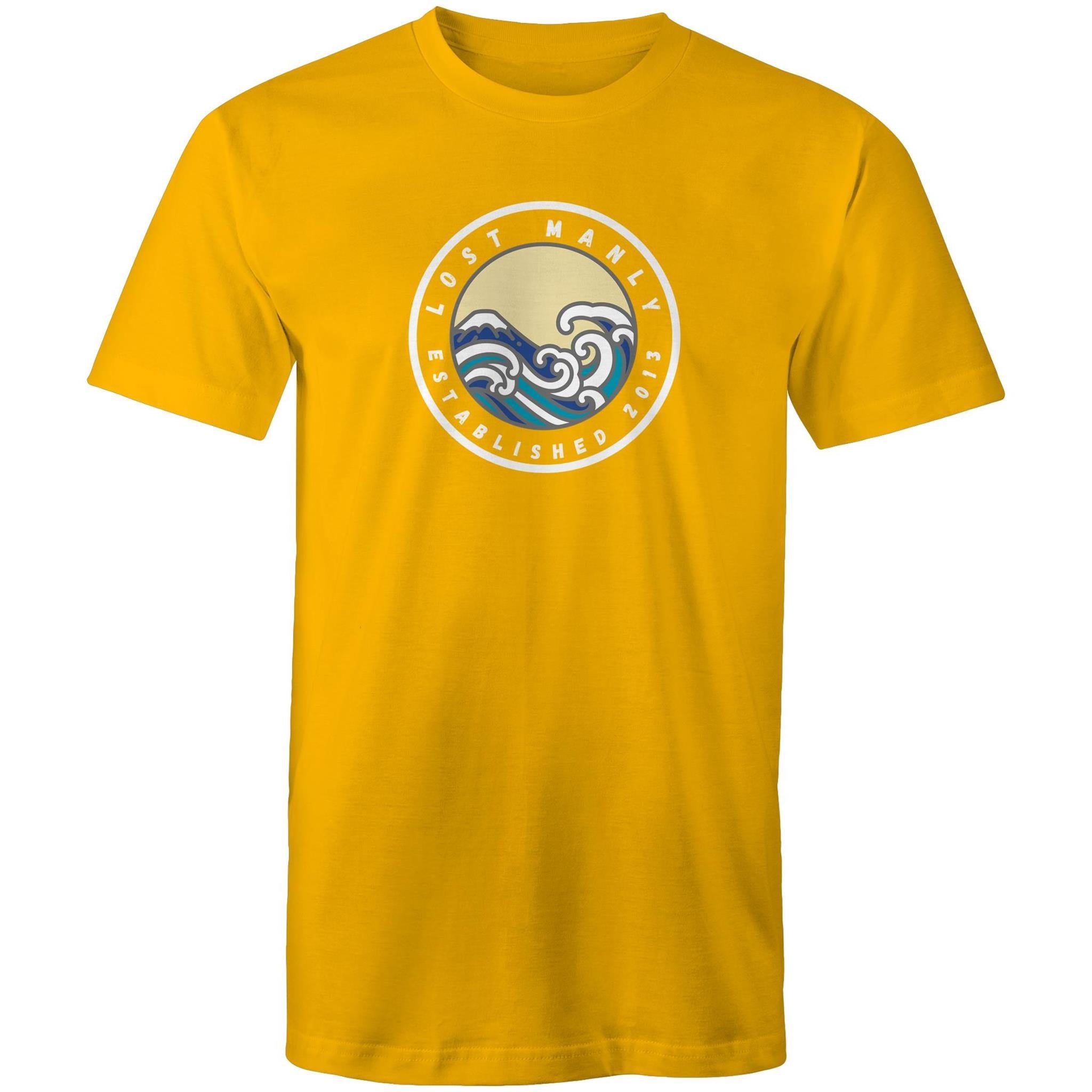 Lost Manly Northern Beaches Sydney Australia Printed Logo T-Shirt Ogo Merch