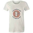 Maple Tee Need Coffee Logo Print 