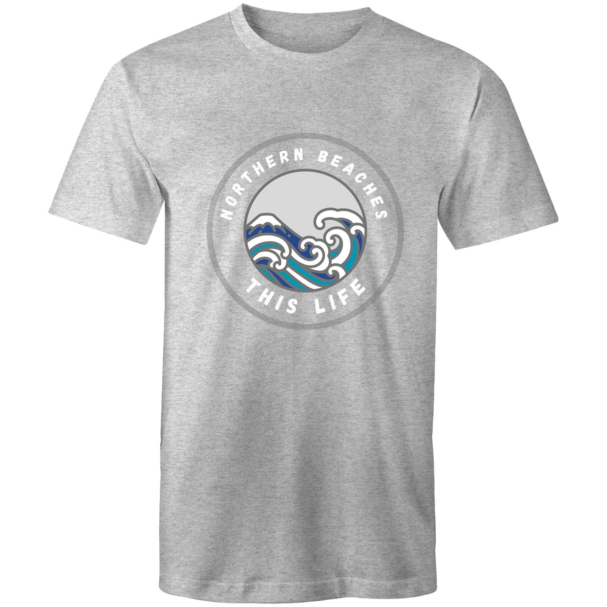 Northern Beaches This Life custom logo printed on AS Colour Staple - Mens T-Shirt 