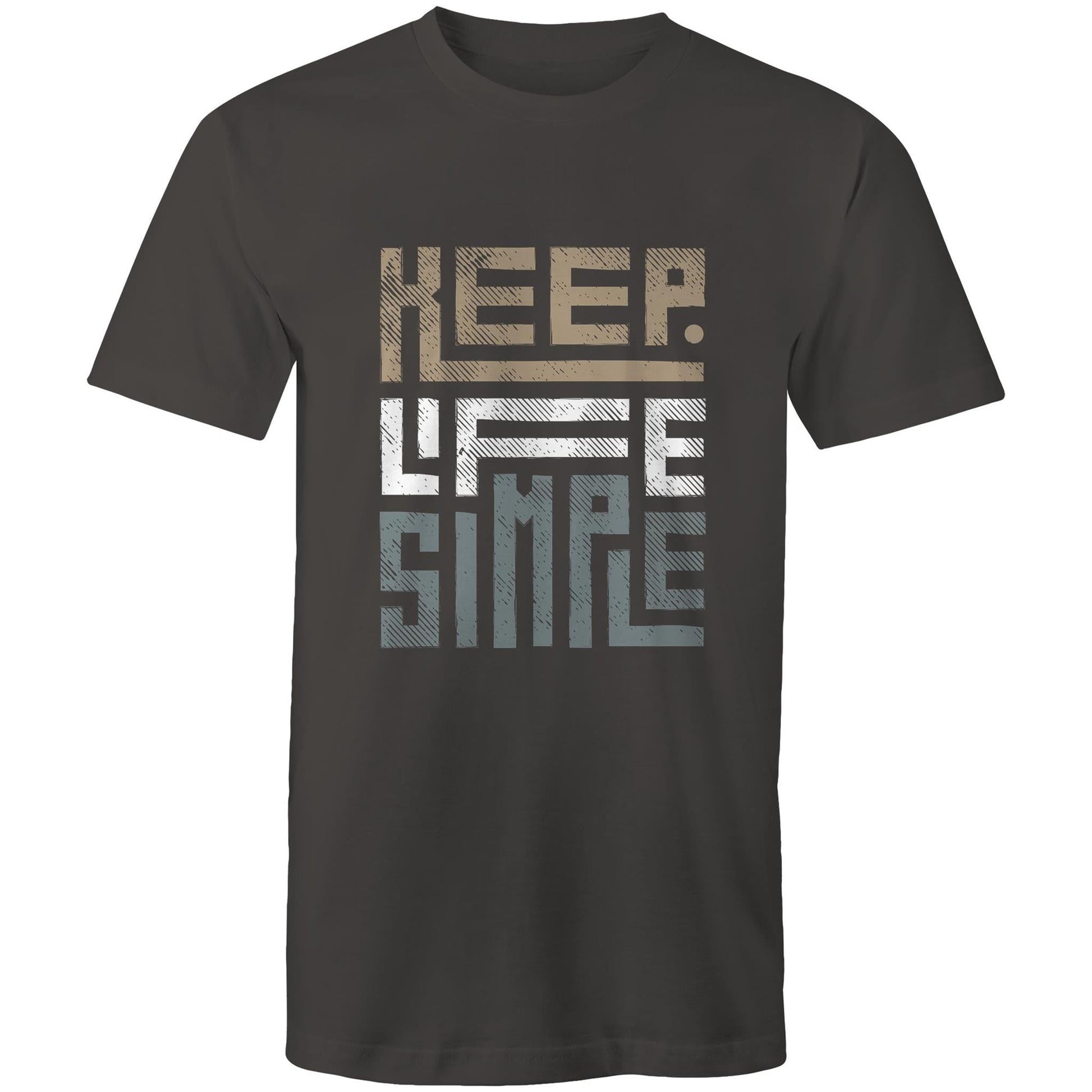 Mens T-Shirt Keep Life Simple 