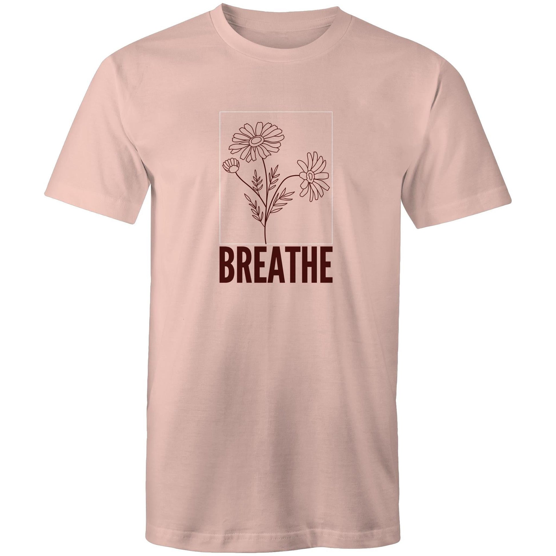 Mens T-Shirt Breathe custom logo 