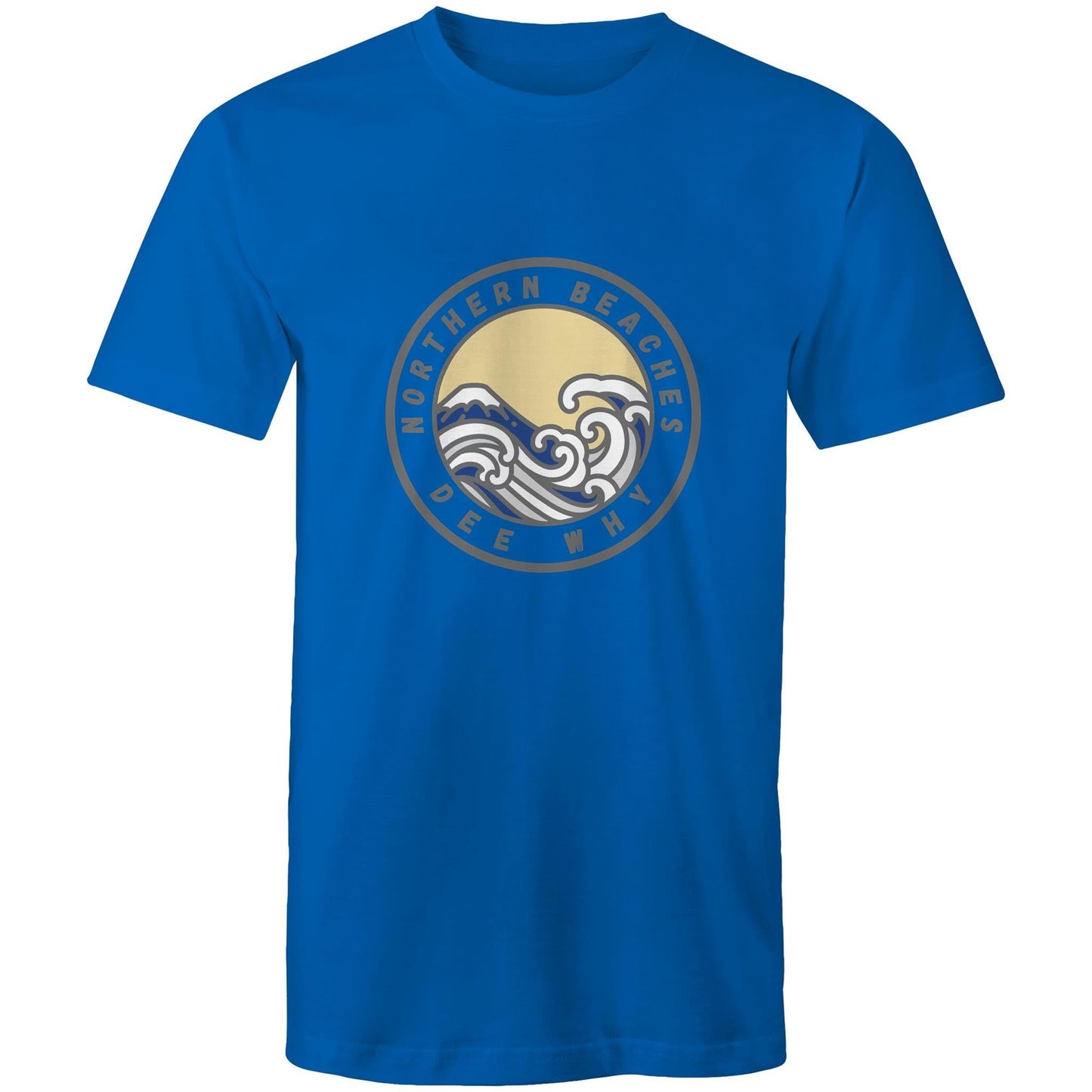AS Colour Staple - Mens T-Shirt Dee Why logo front - Lost Manly Shop