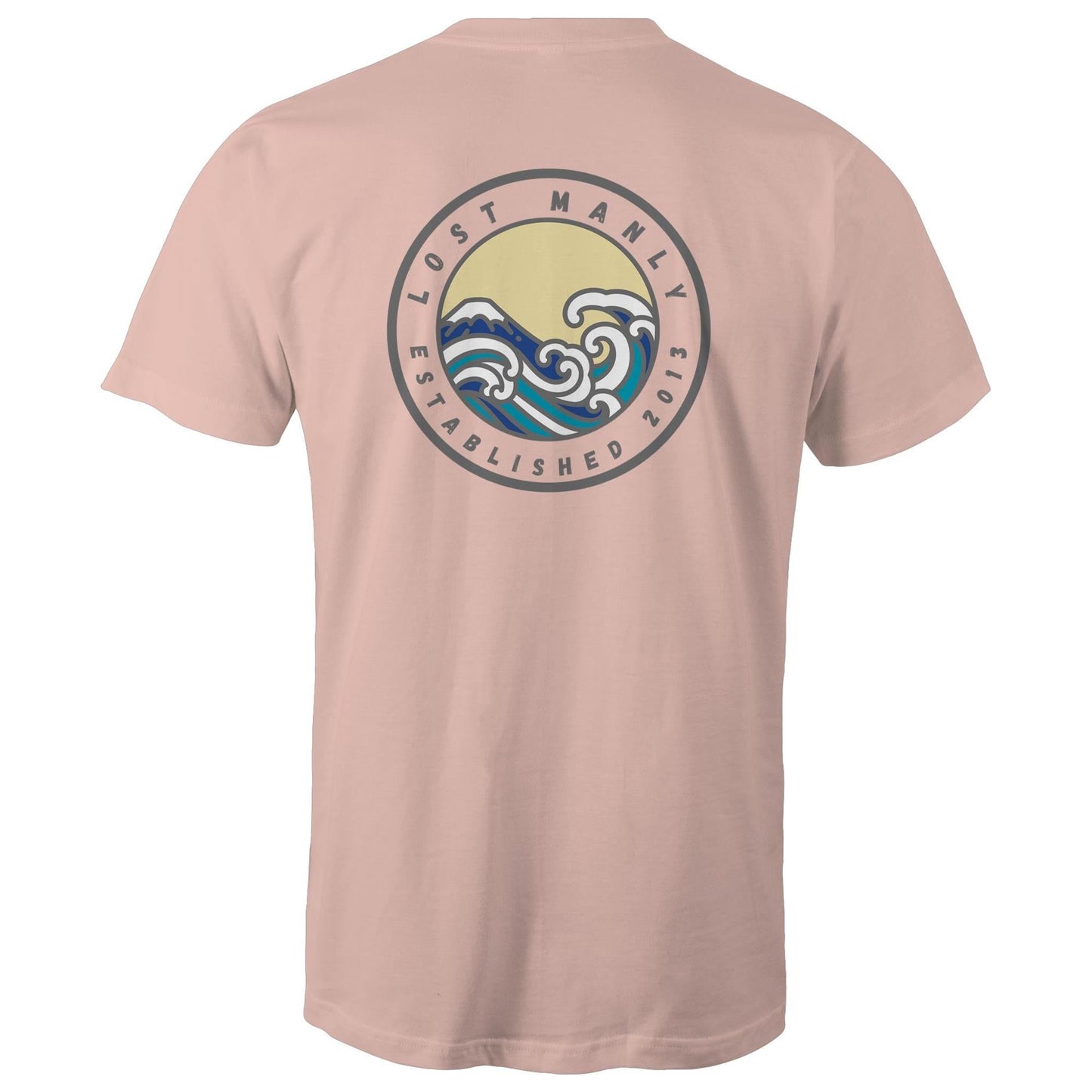Lost Manly Northern Beaches Sydney Australia logo Printed T-Shirt Ogo Merch
