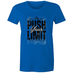 Women's Maple Tee Push Your Limit 