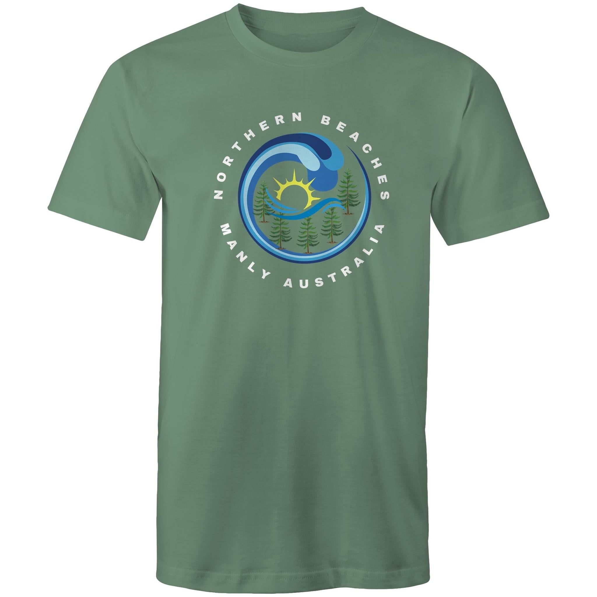 Northern Beaches Manly Australia front logo AS Colour Staple - Adult T-Shirt Ogo Merch