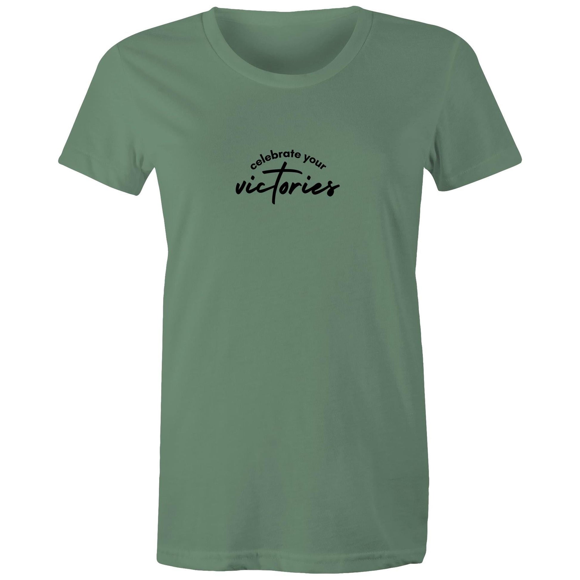Women's Maple Tee Celebrate your Victories 