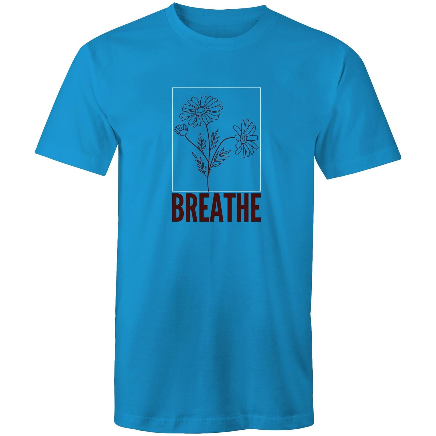 Mens T-Shirt Breathe custom logo 