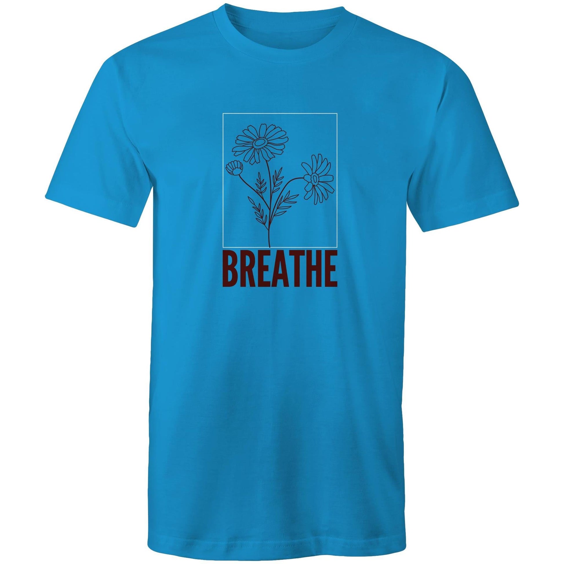 Mens T-Shirt Breathe custom logo 
