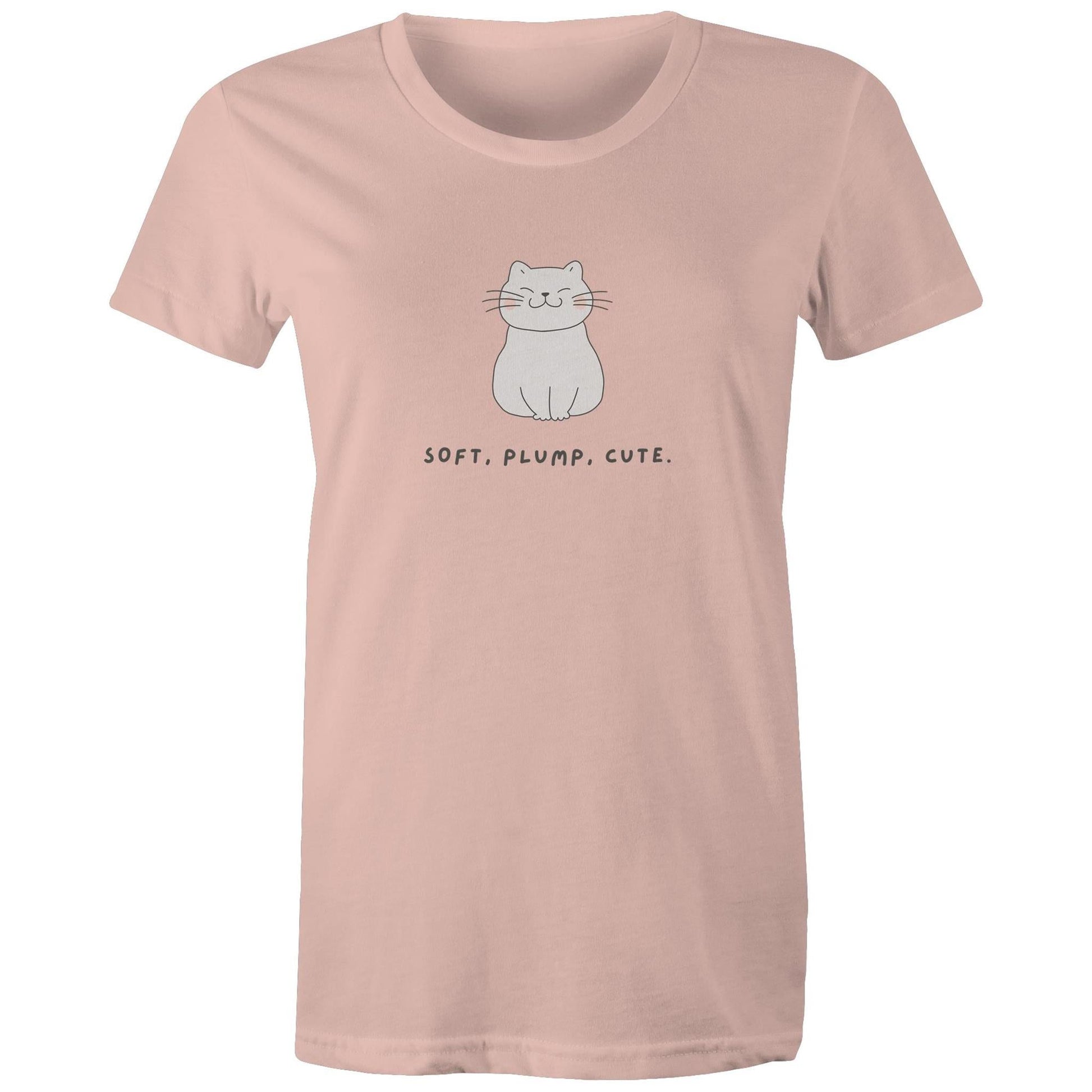 Women's Maple Tee Soft Plump Cute Print 