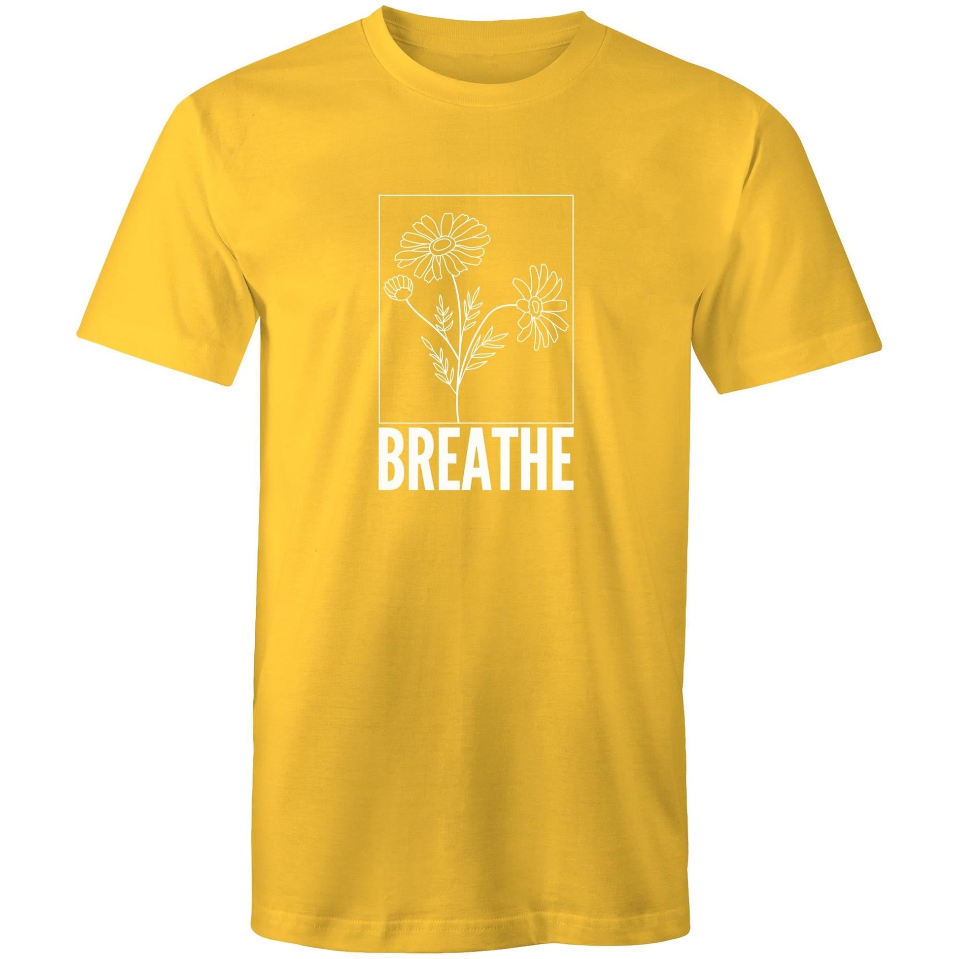 Mens T-Shirt Breathe custom logo 
