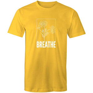 Mens T-Shirt Breathe custom logo 