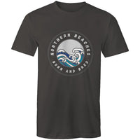 Northern Beaches Born n Bred custom logo printed on AS Colour Staple - Mens T-Shirt 