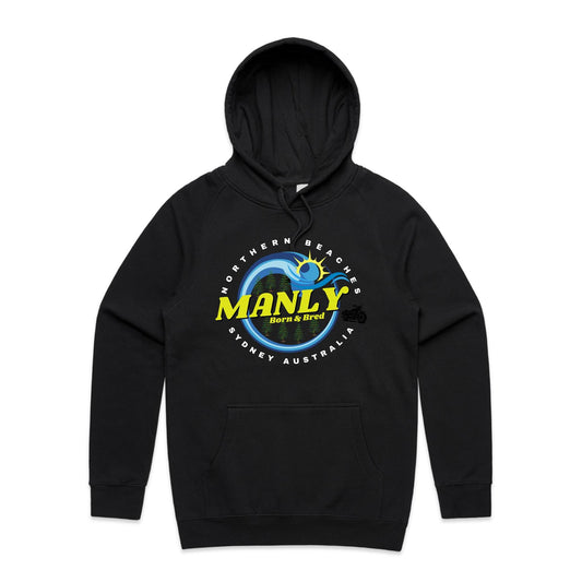 Lost Manly custom logo The Manly Barry born & Bred edition AS Colour - Supply Hood - Lost Manly Shop